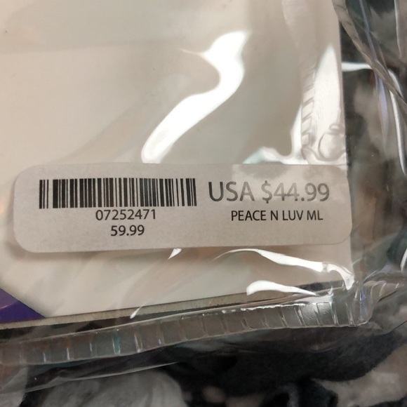 Worn Once Peace & Love Hippie Costume Spirit Halloween - Picture 4 of 16